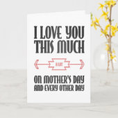 Bonne fête des mères : beaucoup de cartes de voeux (Fleur jaune)