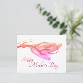 Bonne fête des mères | Carte postale Anniversaire  (Debout devant)