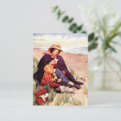 Bonne fête des mères Cartes postales d'art Vintage (Debout devant)