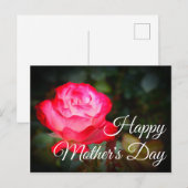 Bonne fête des mères Cherry Parfait Rose #3 Carte (Devant / Derrière)