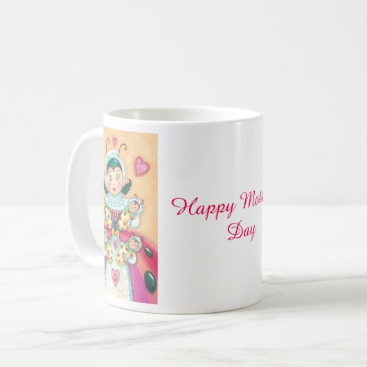 Bonne fête des mères LADYBUG MUG (Devant gauche)