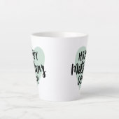 Bonne fête des mères Latte Mug (Devant)