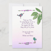 Bonne fête des mères | Mère et Carte photo bébé (Dos)