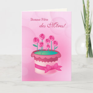 Bonne Fête des Mères Moederdag Kaart in het Frans