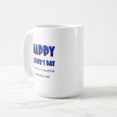 Bonne Fête des pères - 15 oz. Mug (Devant gauche)