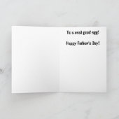 BONNE FÊTE DES PÈRES ! carte (Intérieur)