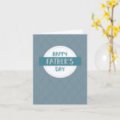 Bonne Fête des pères Carte de voeux spéciale (Fleur jaune)
