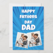 Bonne Fête des pères Carte photo drôle (Devant)