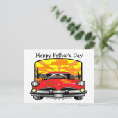 Bonne Fête des pères - Carte postale (Debout devant)