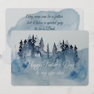 Bonne Fête des pères Carte Step-Papa