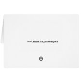 BONNE FÊTE DES PÈRES de la carte femme (Dos Horizontal)