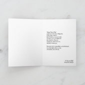 Bonne Fête des pères des enfants Carte de voeux (Intérieur)