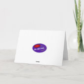 Bonne Fête des pères disque golfin papa carte de v (Dos)