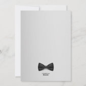 Bonne Fête des pères Formelle Carte de vacances (Dos)