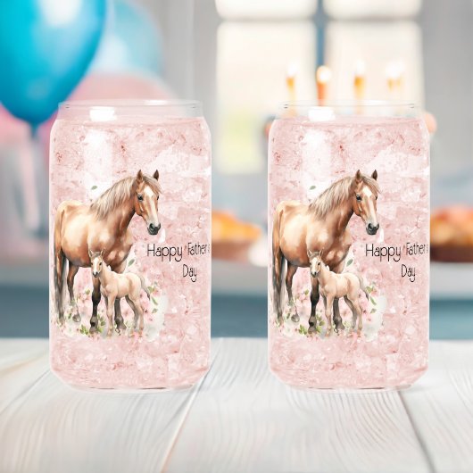 Bonne Fête des pères Horse Fleurs de Foal (Insitu (Baby Shower))