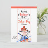 Bonne Fête des pères Invitation (Debout devant)