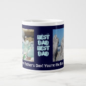 Bonne Fête des pères ! Large Mug Ocean Beach Meill (Devant)