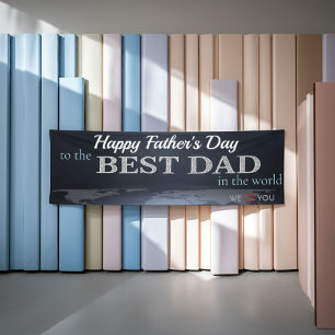 Bonne Fête des pères Meilleure bannière papa du