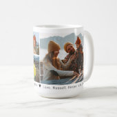 Bonne Fête des pères Mug | Cadeau de Fête des père (Devant droit)