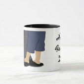 Bonne Fête des pères papa classique tasse de café  (Centre)