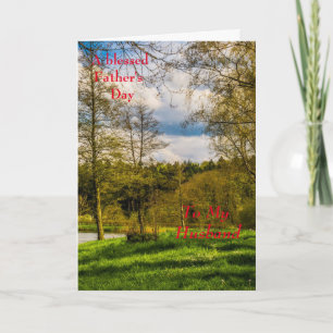 Bonne Fête des pères souhaite "pour mari"une carte