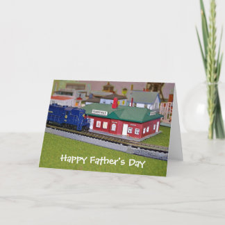 Bonne Fête des pères - Train modèle