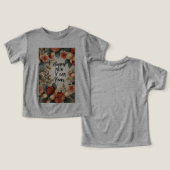 Bonne fête du Nouvel An Toddler Tee (Design Recto & Verso)