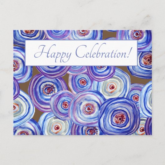 Bonne fête Elégante carte postale (Devant)