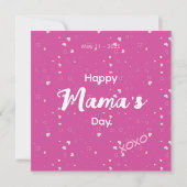 Bonne Fête Maman - Carte Drôle de Chat (Dos)