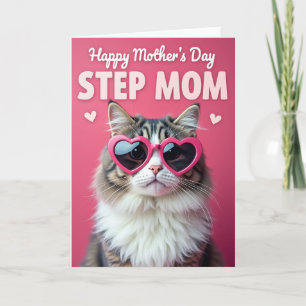 Bonne Fête Maman Chérie Chat Carte
