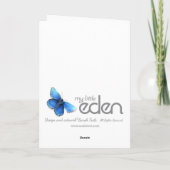 Bonne fille d'anniversaire personnalisez la carte (Dos)