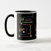 Bonne Fille de Mug Anniversaire (Gauche)