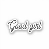 Bonne fille, Sticker Kindle, autocollants pour tab (Recto)