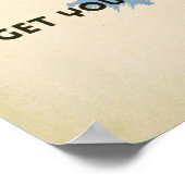 Bonne Grades Habit Poster vintage (Coin)