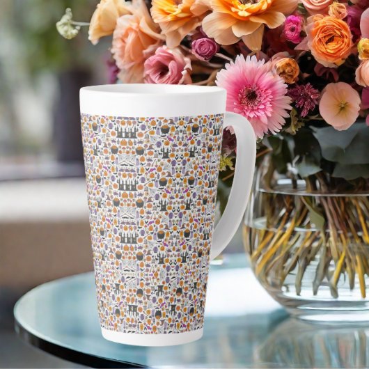 Bonne Halloween Latte Mug