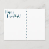 Bonne Hanoukka (Avec Une Oie !) Carte Postale Des  (Dos)