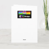 Bonne Hanoukka Blessings ! carte (Dos)