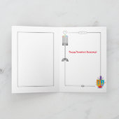 Bonne Hanoukka Blessings ! carte (Intérieur)