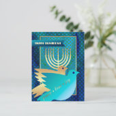 Bonne Hanoukka. Cartes postales Hanoukka personnal (Debout devant)