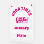 Bonne heure Anniversaire Accueil Fête Froid (Angle)