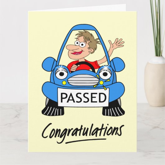 Bonne Homme vient de passer la carte d'examen de c (Devant)