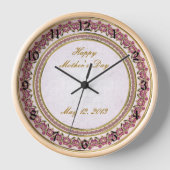 Bonne horloge de la fête des mères (Recto)