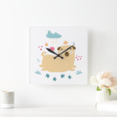 Bonne horloge murale Puggy (Maison)