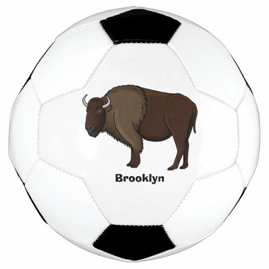 Bonne illustration de bison américain (Devant)