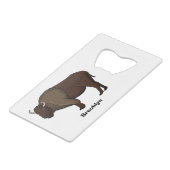 Bonne illustration de bison américain (Devant Angle)