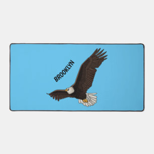 Bonne illustration de dessin d'aigle à chauve-sour