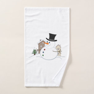 Bonne illustration de Noël Snowman