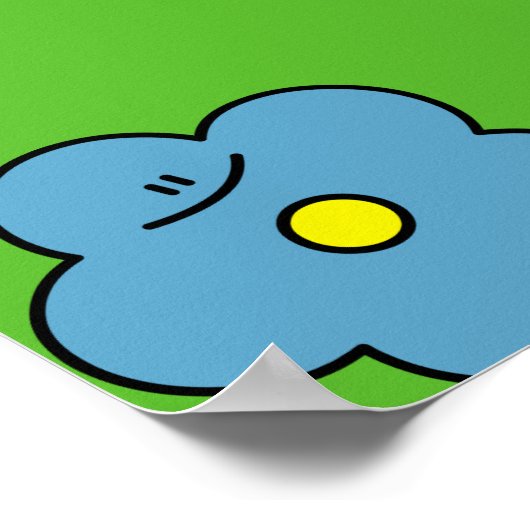 Bonne impression de fleurs (Coin)