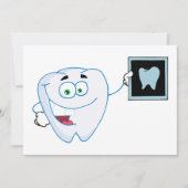 Bonne invitation à la dent blanche (Devant)