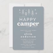 Bonne Invitation Baby shower Camper (Devant)